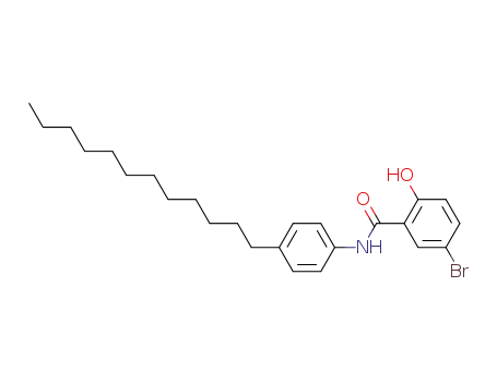 Molecular Structure of 62469-11-8 (Benzamide, 5-bromo-N-(4-dodecylphenyl)-2-hydroxy-)