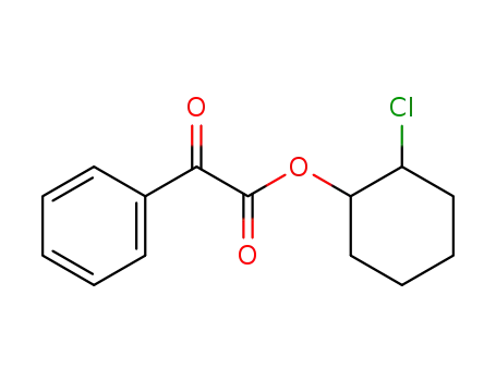 Molecular Structure of 25309-23-3 (Benzeneacetic acid, a-oxo-, 2-chlorocyclohexyl ester)