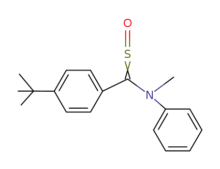 Benzenecarbothioamide, 4-(1,1-dimethylethyl)-N-methyl-N-phenyl-,
S-oxide