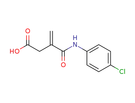 Molecular Structure of 63333-64-2 (3-Butenoic acid, 3-[[(4-chlorophenyl)amino]carbonyl]-)