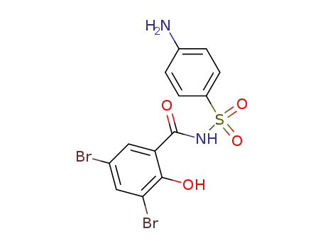 N-(4-Aminobenzene-1-sulfonyl)-3,5-dibromo-2-hydroxybenzamide