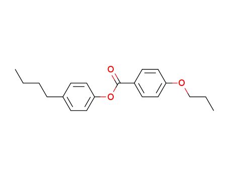 Molecular Structure of 62716-67-0 (Benzoic acid, 4-propoxy-, 4-butylphenyl ester)