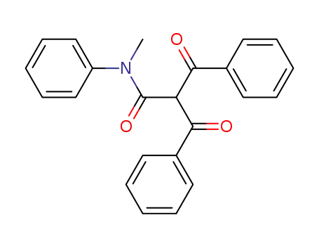 Molecular Structure of 61959-64-6 (Benzenepropanamide, a-benzoyl-N-methyl-b-oxo-N-phenyl-)