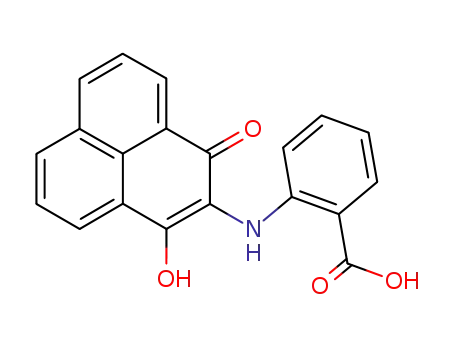 Benzoic acid, 2-[(3-hydroxy-1-oxo-1H-phenalen-2-yl)amino]-