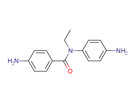 Molecular Structure of 58824-77-4 (Benzamide, 4-amino-N-(4-aminophenyl)-N-ethyl-)