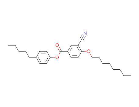 Benzoic acid, 3-cyano-4-(octyloxy)-, 4-pentylphenyl ester