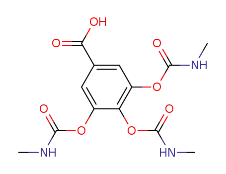 Benzoic acid, 3,4,5-tris[[(methylamino)carbonyl]oxy]-