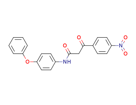 Benzenepropanamide, 4-nitro-b-oxo-N-(4-phenoxyphenyl)-