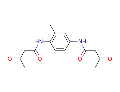 Molecular Structure of 6287-46-3 (N-[2-methyl-4-(3-oxobutanoylamino)phenyl]-3-oxo-butanamide)