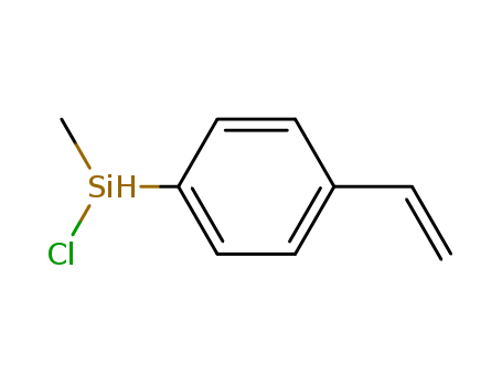 Silane, chloro(4-ethenylphenyl)methyl-