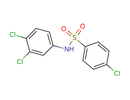 Benzenesulfonamide, 4-chloro-N-(3,4-dichlorophenyl)-