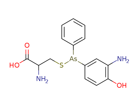 L-Cysteine,(3-amino-4-hydroxyphenyl)phenylarsinite (ester) (9CI)