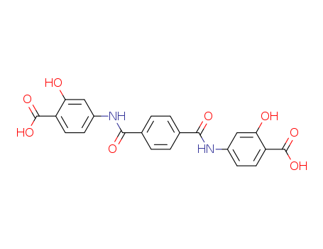Benzoicacid, 4,4'-[1,4-phenylenebis(carbonylimino)]bis[2-hydroxy- (9CI) cas  6957-82-0