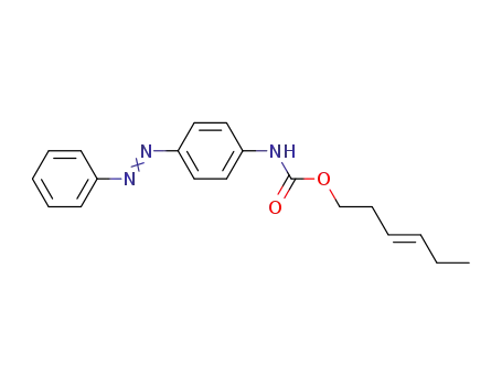 (4-phenylazo-phenyl)-carbamic acid hex-3<i>t</i>-enyl ester