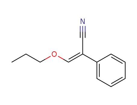 3-cis-Propyloxy-2-phenyl-acrylonitril