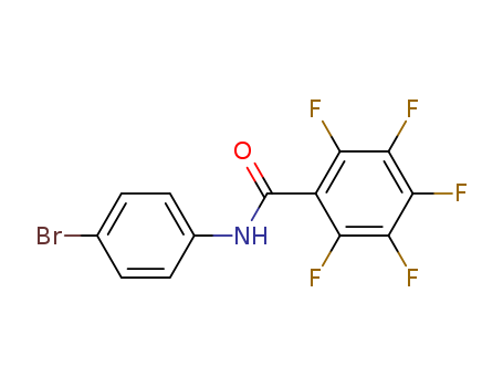 Benzamide, N-(4-bromophenyl)-2,3,4,5,6-pentafluoro-