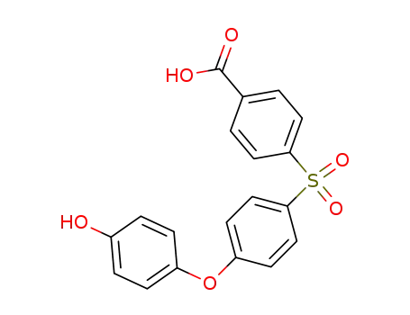 Benzoic acid, 4-[[4-(4-hydroxyphenoxy)phenyl]sulfonyl]-