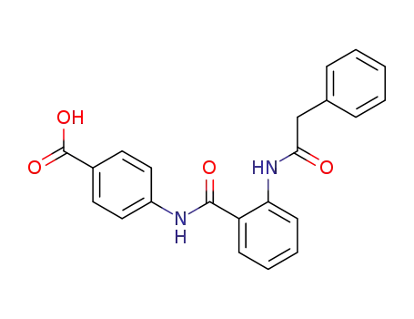 Benzoic acid, 4-[[2-[(phenylacetyl)amino]benzoyl]amino]-