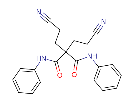 Propanediamide, 2,2-bis(2-cyanoethyl)-N,N'-diphenyl-
