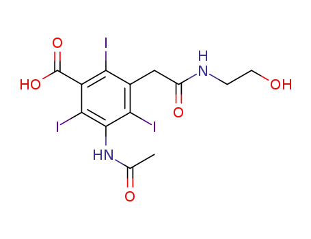 3-アセトアミド-5-{[(2-ヒドロキシエチル)カルバモイル]メチル}-2,4,6-トリヨード安息香酸