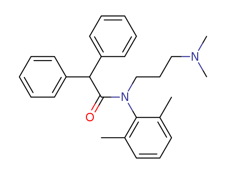 N-[3-(dimethylamino)propyl]-N-(2,6-dimethylphenyl)-2,2-di(phenyl)acetamide