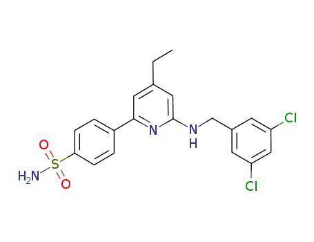 Benzenesulfonamide,
4-[6-[[(3,5-dichlorophenyl)methyl]amino]-4-ethyl-2-pyridinyl]-