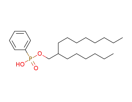 Molecular Structure of 352310-25-9 (Phosphonic acid, phenyl-, mono(2-hexyldecyl) ester)