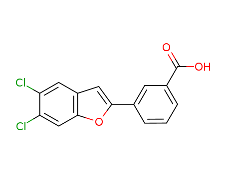 Benzoic acid, 3-(5,6-dichloro-2-benzofuranyl)-