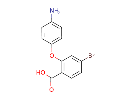 Benzoic acid, 2-(4-aminophenoxy)-4-bromo-