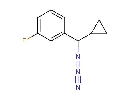 Benzene, 1-(azidocyclopropylmethyl)-3-fluoro-