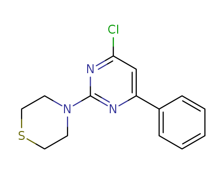 Thiomorpholine, 4-(4-chloro-6-phenyl-2-pyrimidinyl)-