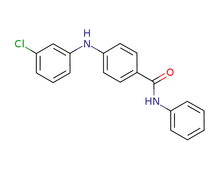 Benzamide, 4-[(3-chlorophenyl)amino]-N-phenyl-