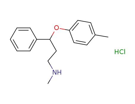 아 토목 세틴 관련 화합물 C (10 mg) (N- 메틸 -3- 페닐 -3- (p- 톨릴 옥시) 프로판 -1- 아민 염산염)