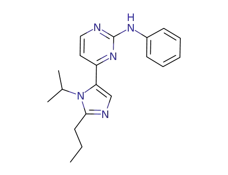 2-Pyrimidinamine,
4-[1-(1-methylethyl)-2-propyl-1H-imidazol-5-yl]-N-phenyl-