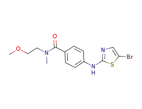Benzamide,
4-[(5-bromo-2-thiazolyl)amino]-N-(2-methoxyethyl)-N-methyl-