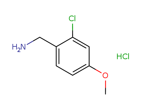 Benzenemethanamine, 2-chloro-4-methoxy-, hydrochloride