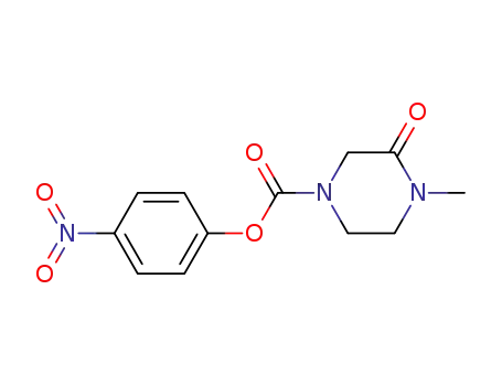 1-Piperazinecarboxylic acid, 4-methyl-3-oxo-, 4-nitrophenyl ester