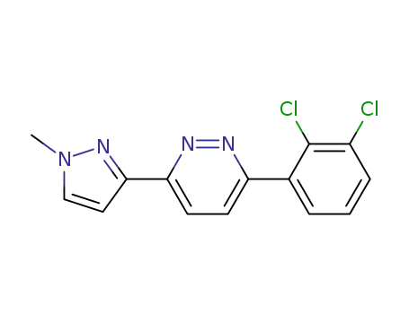 Pyridazine, 3-(2,3-dichlorophenyl)-6-(1-methyl-1H-pyrazol-3-yl)-