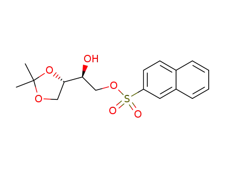Naphthalene-2-sulfonic acid (S)-2-((S)-2,2-dimethyl-[1,3]dioxolan-4-yl)-2-hydroxy-ethyl ester