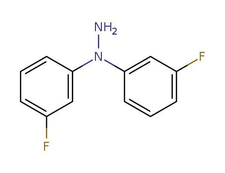 Molecular Structure of 914654-72-1 (Hydrazine, 1,1-bis(3-fluorophenyl)-)