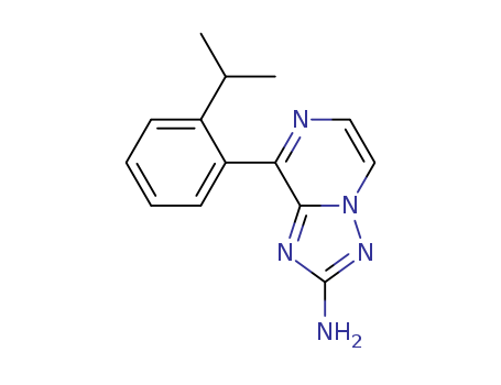 8-(2-isopropylphenyl)-[1,2,4]triazolo[1,5-a]pyrazin-2-amine