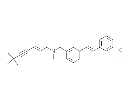 N-[(E)-6,6-dimethyl-2-hepten-4-ynyl]-N-methyl-3-[(E)-styryl]benzylamine hydrochloride