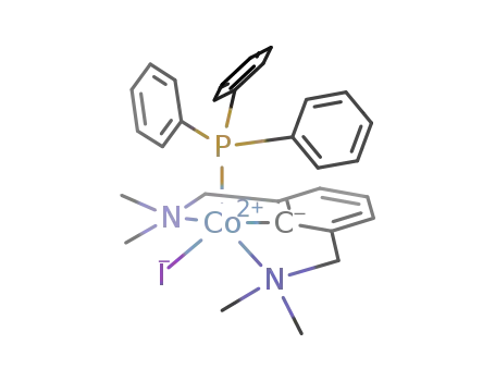 Co[C<sub>6</sub>H<sub>3</sub>(CH<sub>2</sub>N(CH<sub>3</sub>)2)2]I((C<sub>6</sub>H<sub>5</sub>)3P)