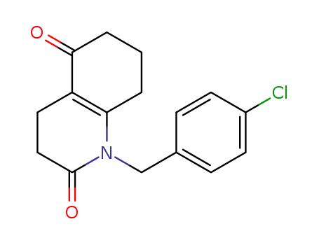 1-(4-Chlorobenzyl)-3,4,7,8-tetrahydro-2,5(1H<sub>.6</sub>H)-quinolinedione