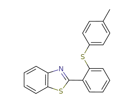 2-(2-(p-tolylthio)phenyl)benzo[d]thiazole