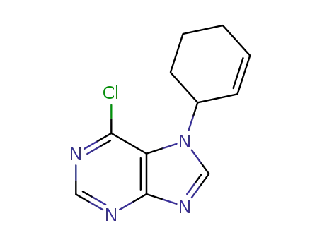 6-chloro-7-cyclohex-2-enyl-7<i>H</i>-purine