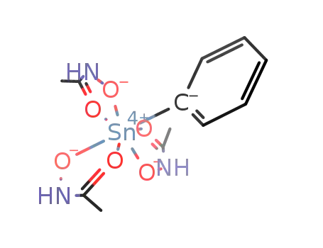 Molecular Structure of 75503-56-9 (tris(acetohydroxamato)phenyltin(IV))