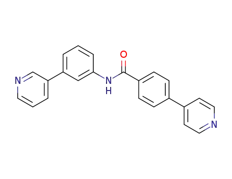 N-(3-(pyridin-3-yl)phenyl)-4-(pyridin-4-yl)benzamide