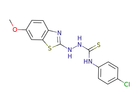 C<sub>15</sub>H<sub>13</sub>ClN<sub>4</sub>OS<sub>2</sub>