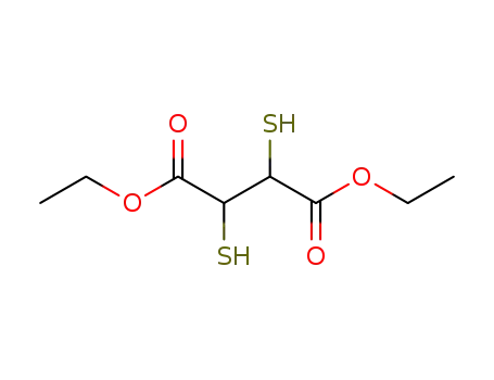 Molecular Structure of 17660-58-1 (diethyl dimercaptosuccinate)
